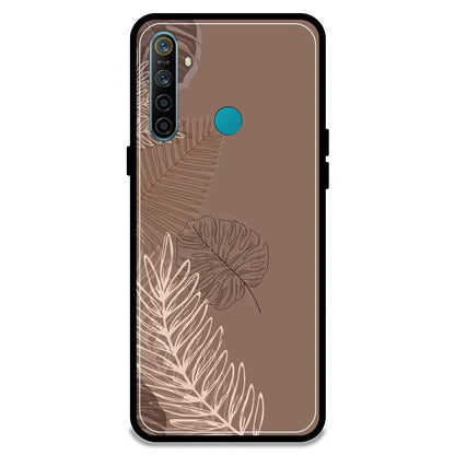 Brown Leaves - Armor Case For Realme Models Realme 5i