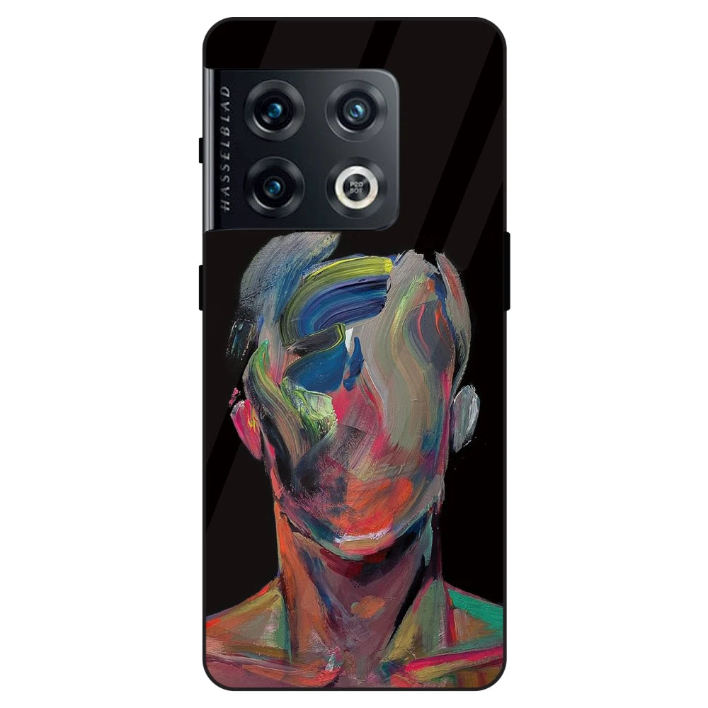 Face Oil Painting - Glass Case For OnePlus Models