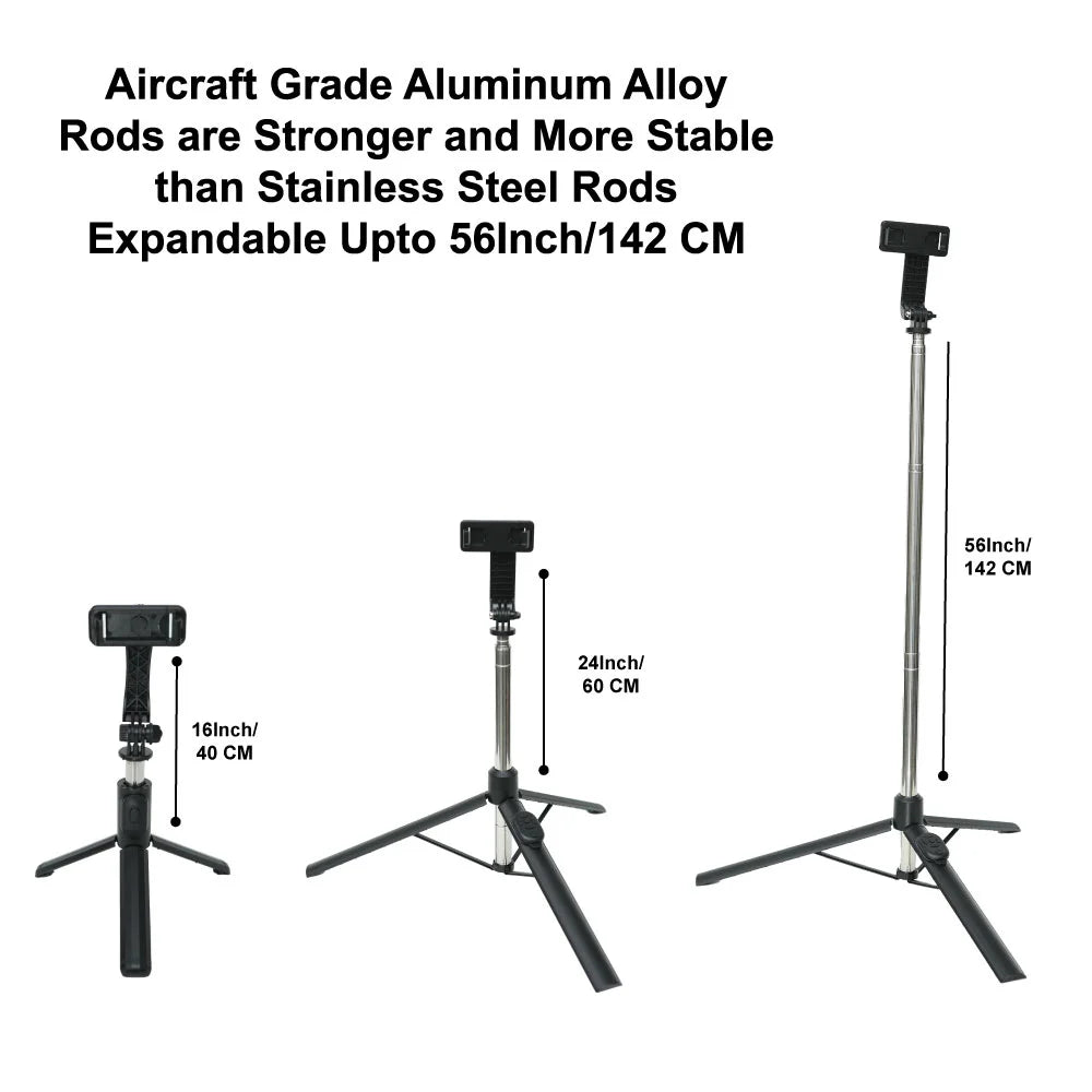 Selfie Stick With Tripod Stand