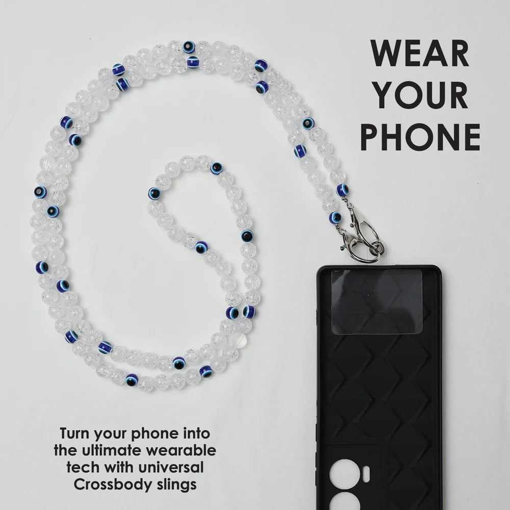 Evil Eye Beads - Cross Body Phone Slings