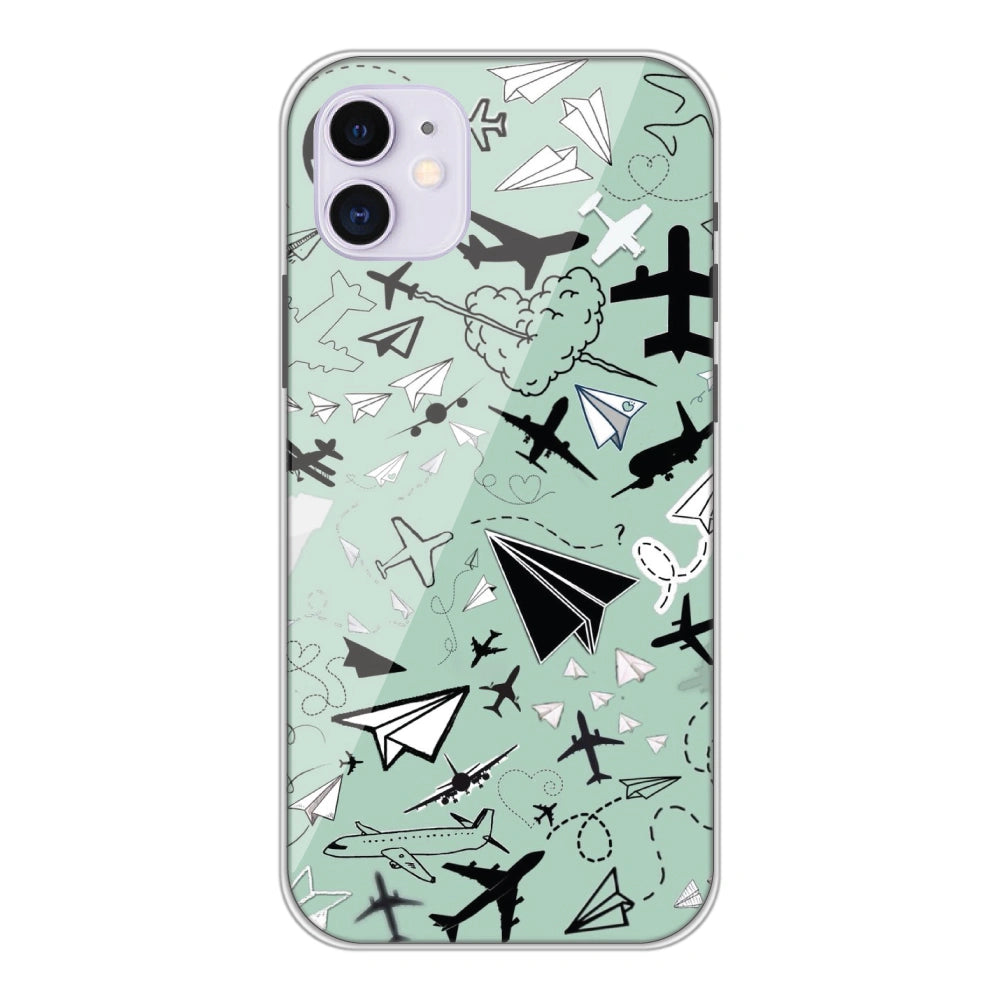 Planes - Silicone Case For Apple iPhone Models Case For Apple iPhone Models Apple iPhone  11