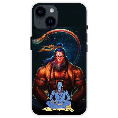 Lord Shiva & Lord Hanuman Hard Case Apple Iphone 14