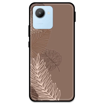 Brown Leaves - Armor Case For Realme Models Realme C30