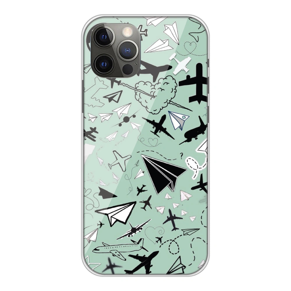 Planes - Silicone Case For Apple iPhone ModelsCase For Apple iPhone Models Apple iPhone 12 pro