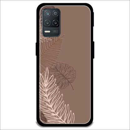 Brown Leaves - Armor Case For Realme Models Realme 8 5G