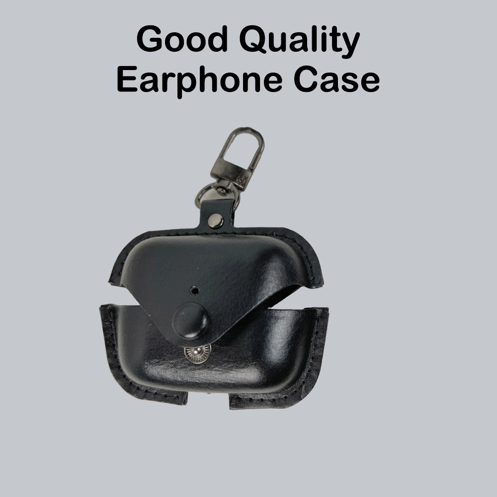 Black - Universal Earpod Pouch Infographic