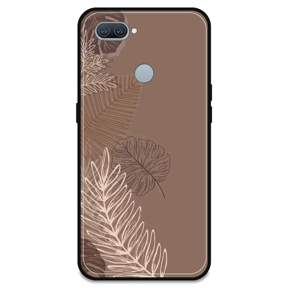 Brown Leaves - Armor Case For Oppo Models Oppo A11K