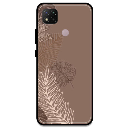 Brown Leaves - Armor Case For Redmi Models Redmi Note 9C