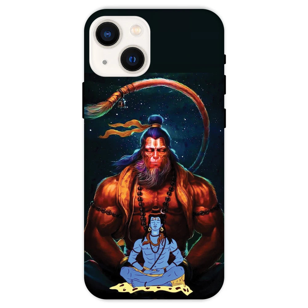 Lord Shiva & Lord Hanuman Hard Case Apple Iphone 13