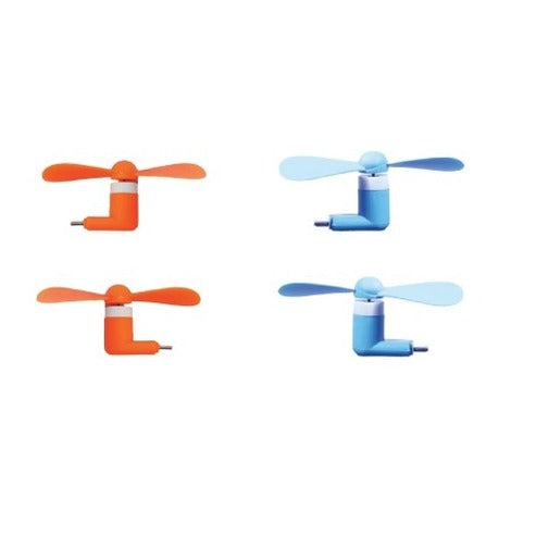 Combo of USB Fan, USB Lamp, USB Bulb, Type-C USB Converter & C-Type Fan (OTG Required, No color choice)