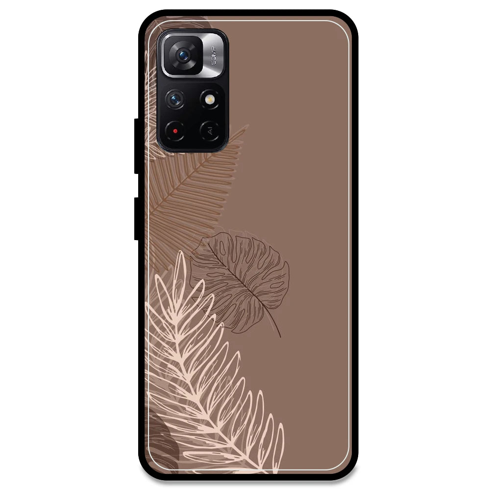 Brown Leaves - Armor Case For Redmi Models Redmi Note 11T