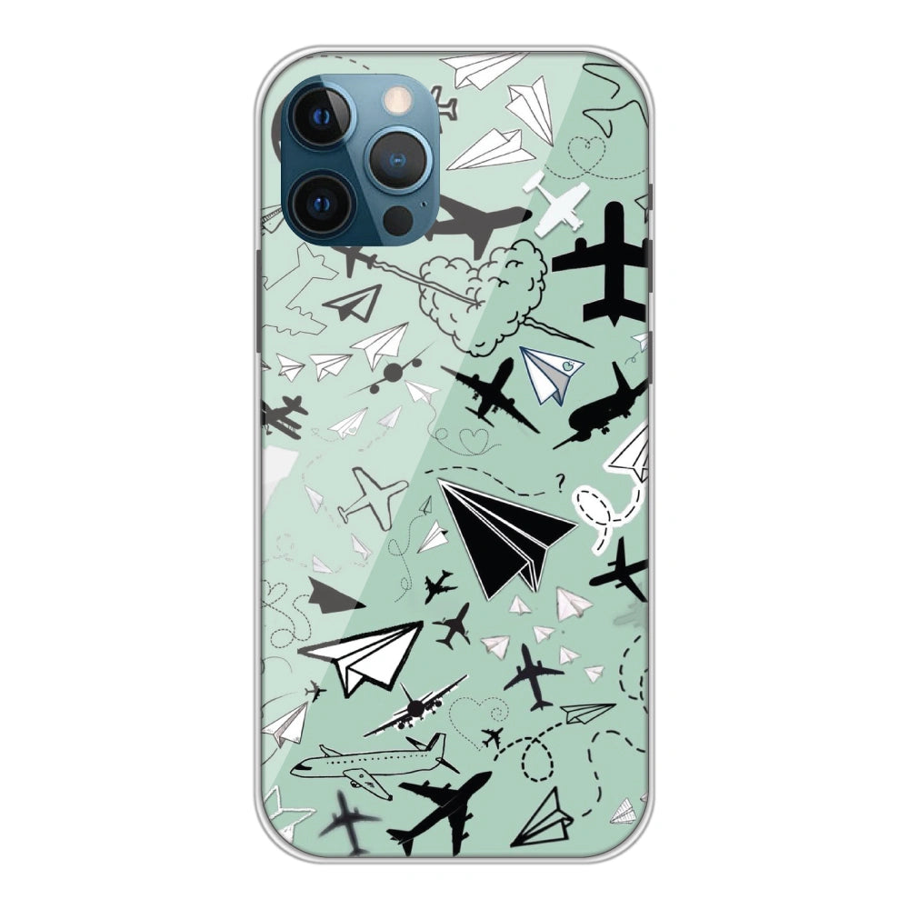 Planes - Silicone Case For Apple iPhone ModelsCase For Apple iPhone Models Apple iPhone 12 pro max