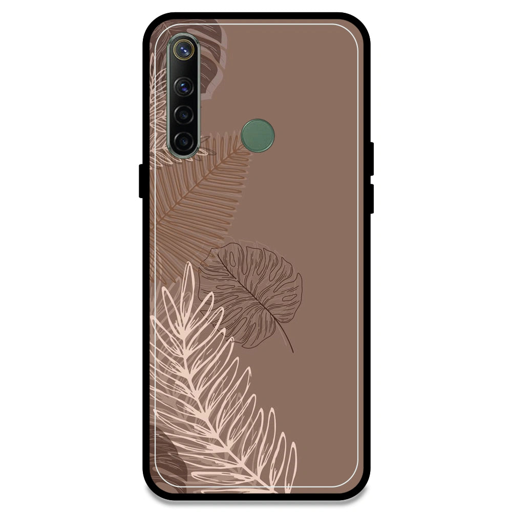 Brown Leaves - Armor Case For Realme Models Realme Narzo 10