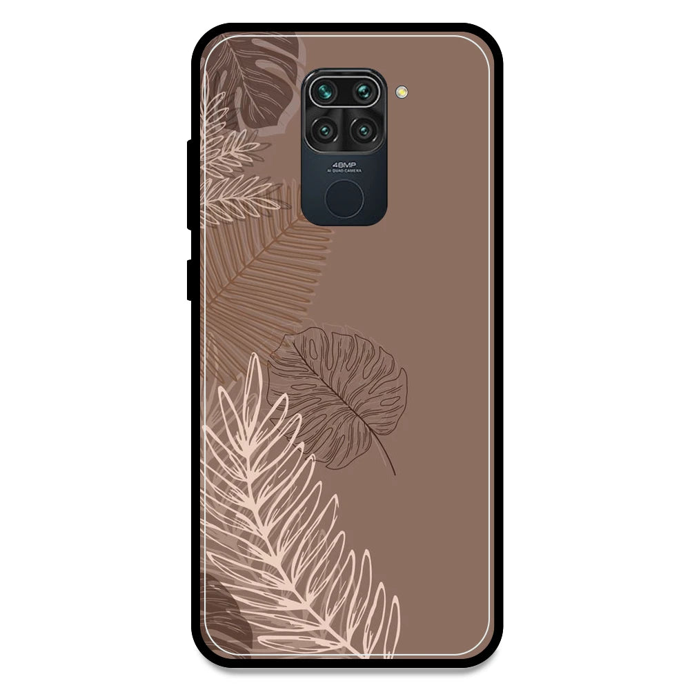 Brown Leaves - Armor Case For Redmi Models Redmi Note 9