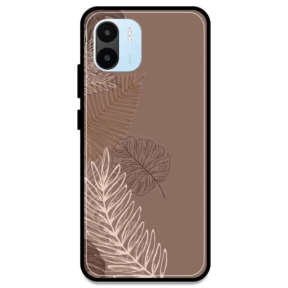 Brown Leaves - Armor Case For Redmi Models Redmi Note A1