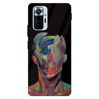Face Oil Painting - Glass Cases For Redmi Models