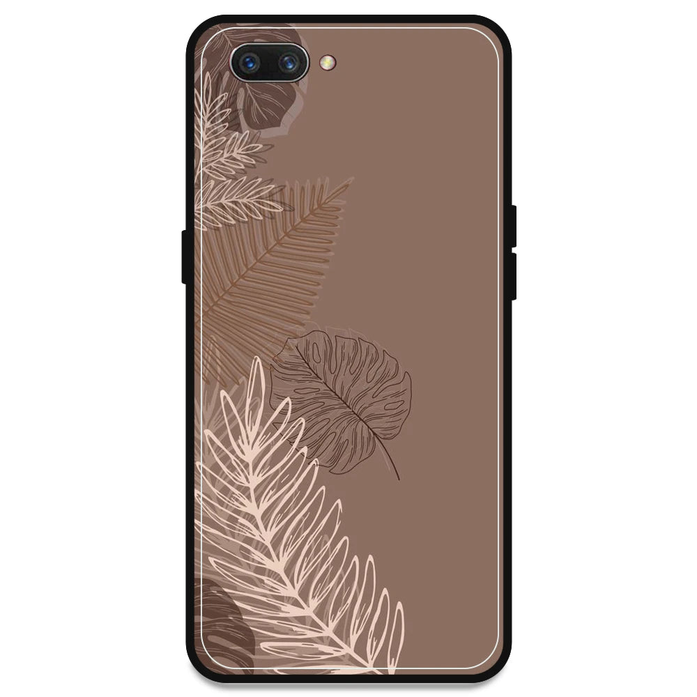 Brown Leaves - Armor Case For Oppo Models Oppo A3s