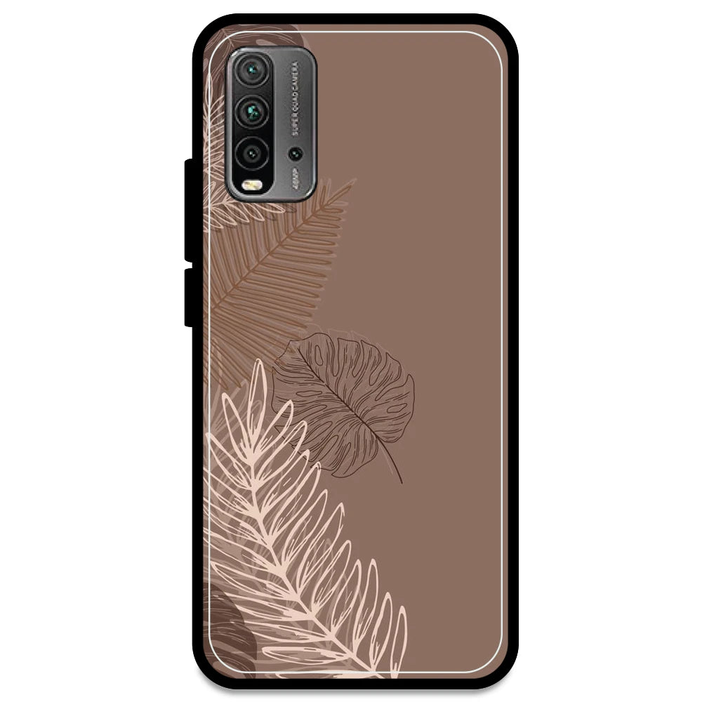 Brown Leaves - Armor Case For Redmi Models Redmi Note 9 Power