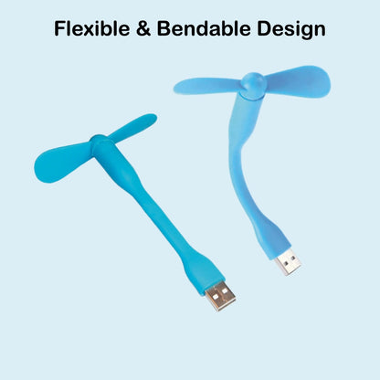 USB Powered Mini Fan Infographic