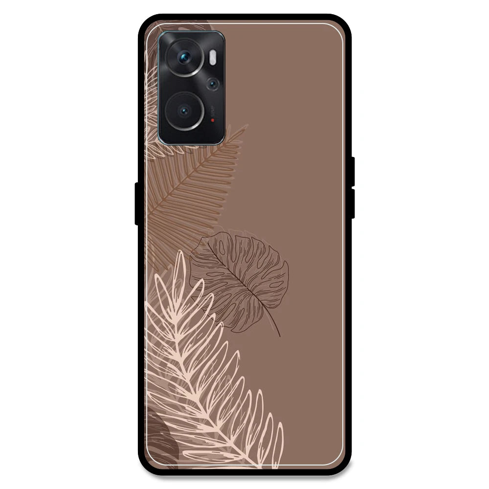 Brown Leaves - Armor Case For Oppo Models Oppo K10