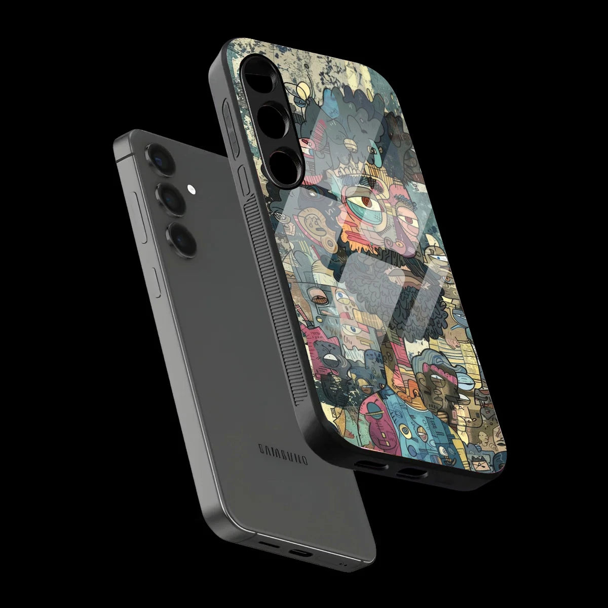 Urban Doodle Art - Glass Case For Samsung Galaxy Infographic