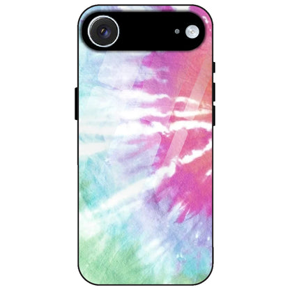 3 Color Splash Tie Dye - Glass Case for Apple iPhone Air