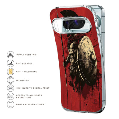 WAR - Printed Silicone Case For Google Pixel Infographic