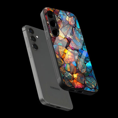 Prism Shards Aesthetic - Glass Case For Samsung Galaxy Infographic