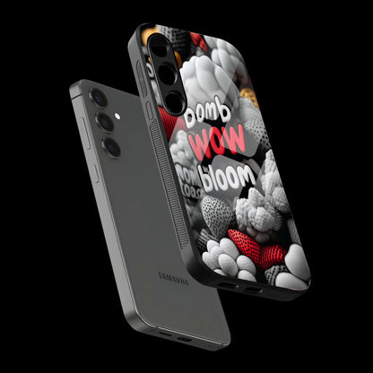 Urban Pop Text Aesthetic - Glass Case For Samsung Galaxy Infographic