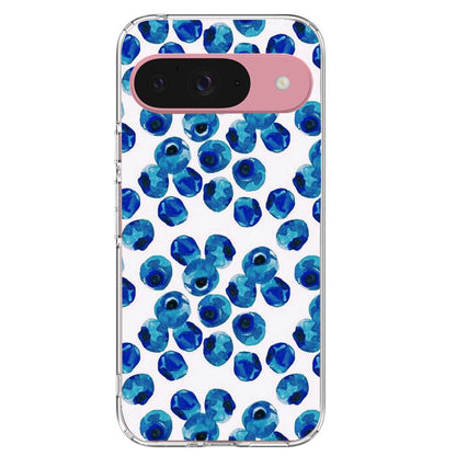 Blueberries - Printed Silicone Case For Google Pixel Infographic