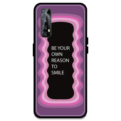 'Be Your Own Reason To Smile' - Pink Armor Case For Realme Models Realme Narzo 20 Pro