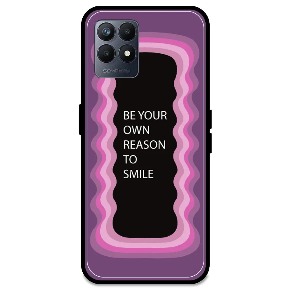 'Be Your Own Reason To Smile' - Pink Armor Case For Realme Models Realme Narzo 50 5G