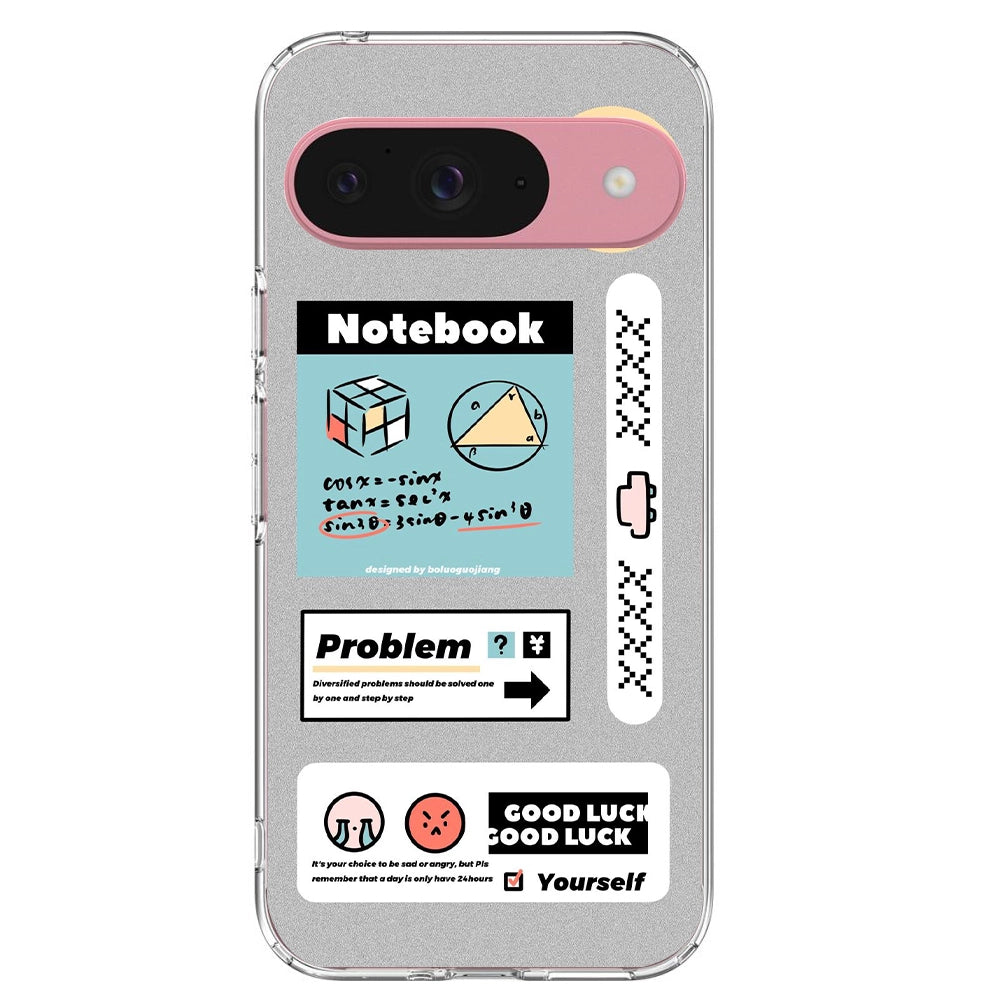 Exam Collage - Printed Silicone Case For Google Pixel Infographic