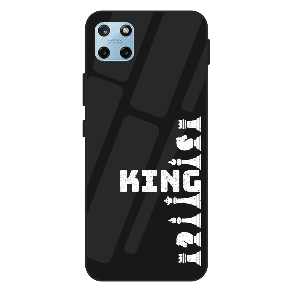 King - Glass Case For Realme Models