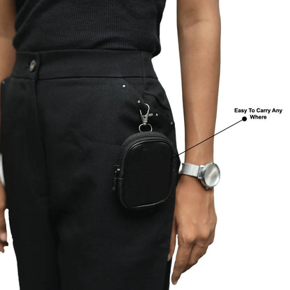 Black Leather - EarPods Pouches