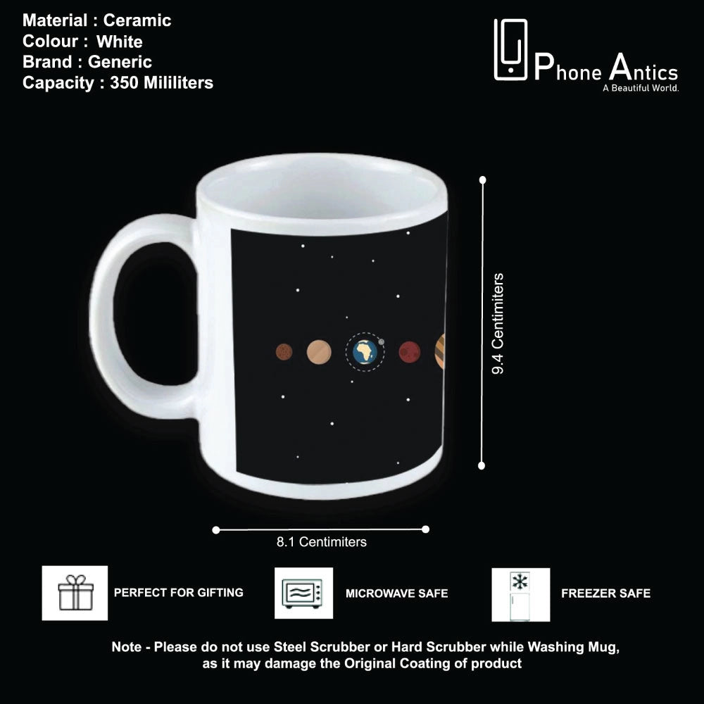 Solar System - Mug infographic