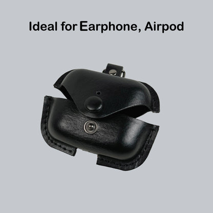 Black - Universal Earpod Pouch Infographic
