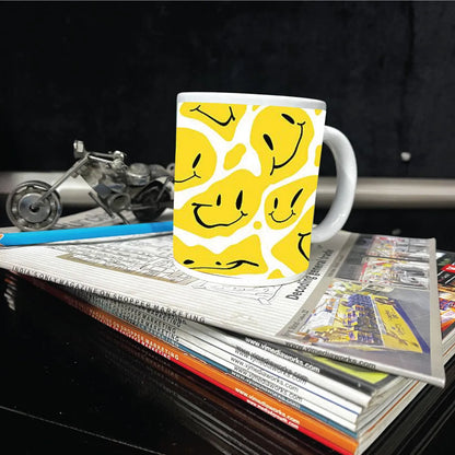 Yellow Smilies - Mug