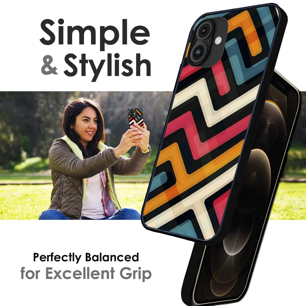 'Urban Lines - Glass Case For Apple iPhone Infographic