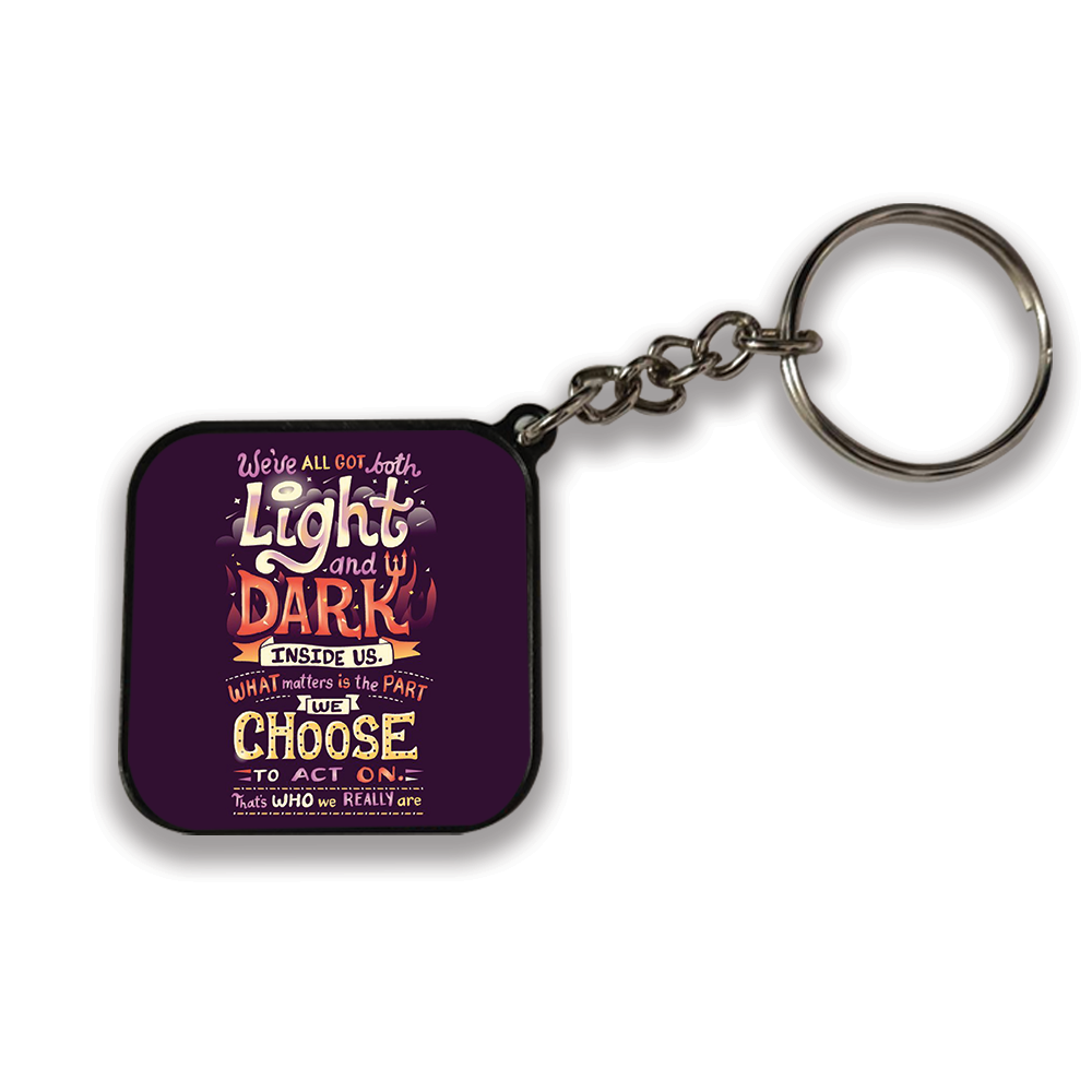 Who You Really Are - Keychain square