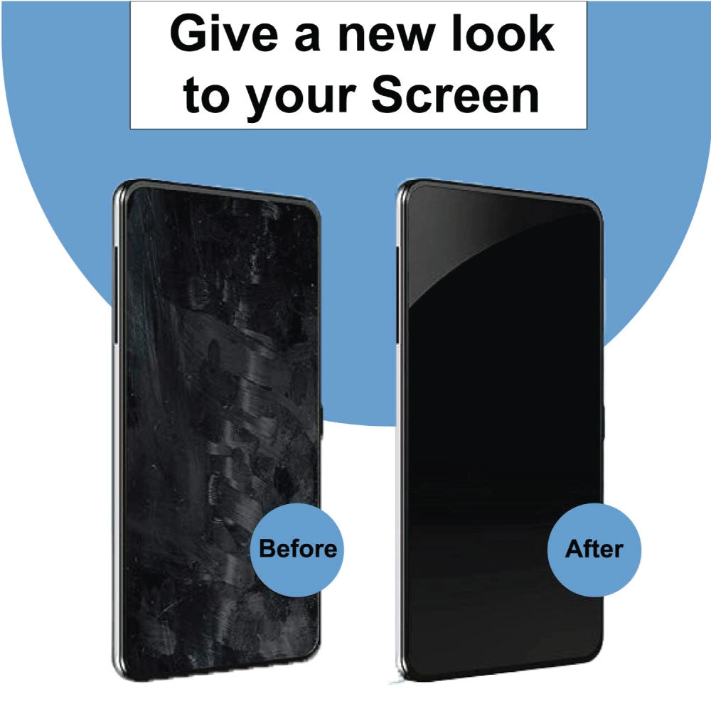 Mobile Screen Cleaning Gel With Microfiber Cloth- Aqua Breeze
