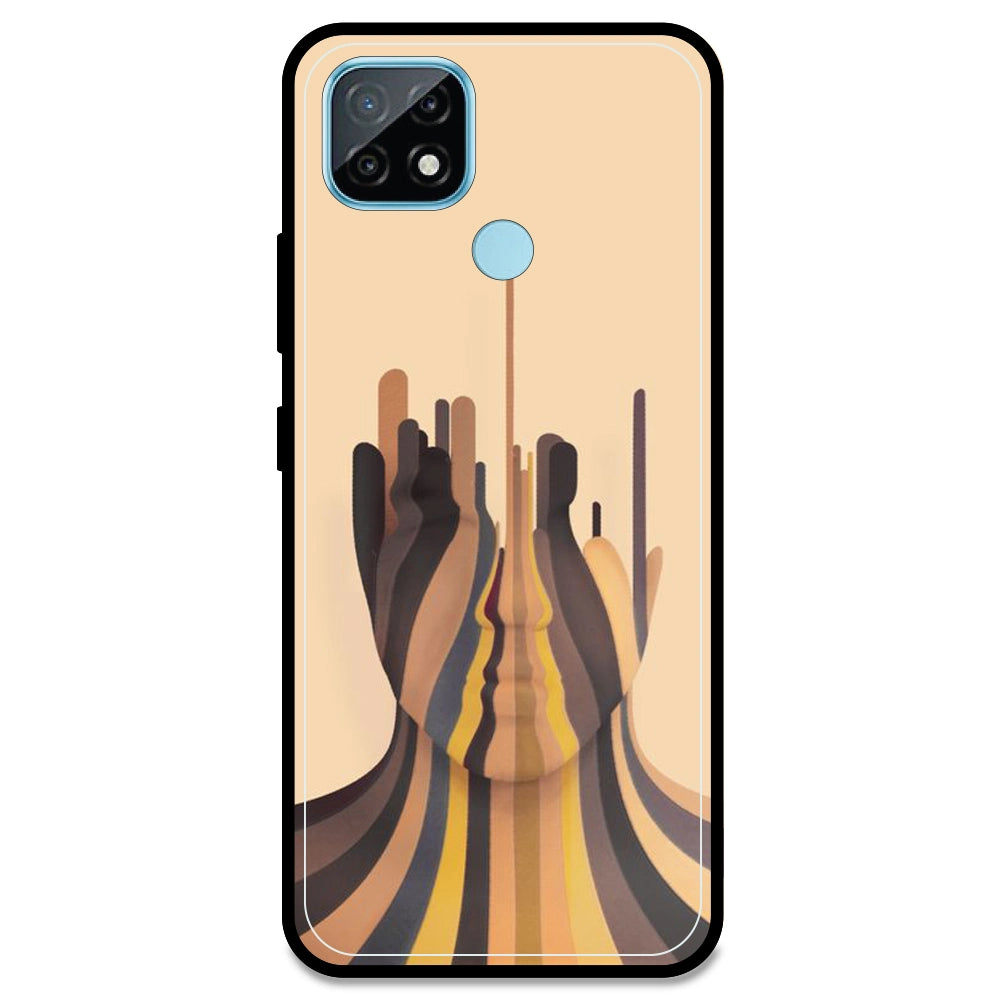 Drained - Armor Case For Realme Models Realme C21 (2021)