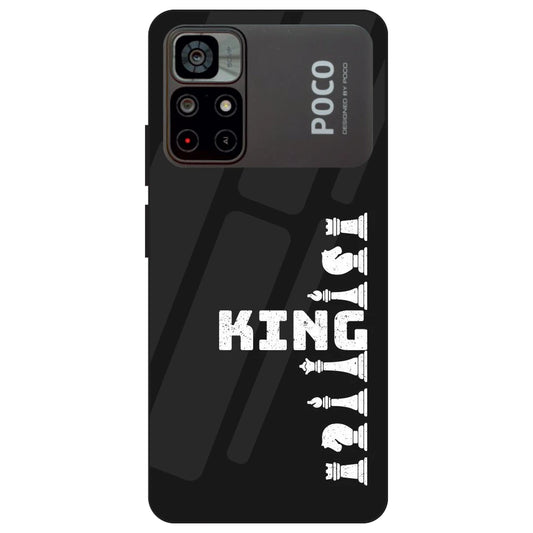 King - Glass Cases For Redmi Poco Models