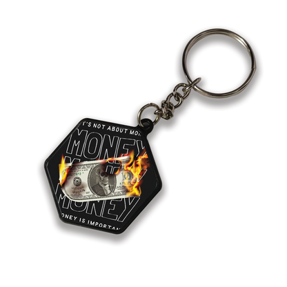 Money - Keychain HEXAGON