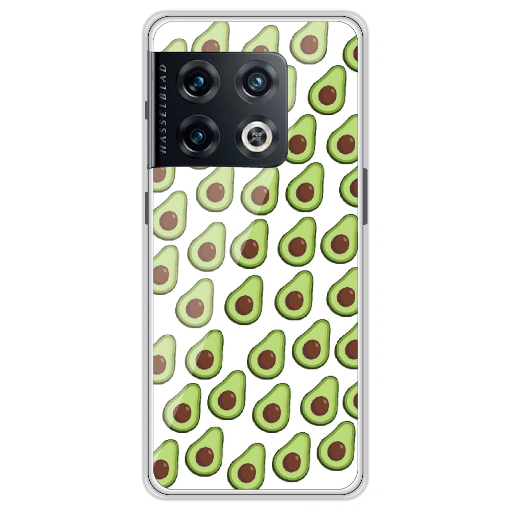 Avocado - Clear Printed Case For OnePlus Models
