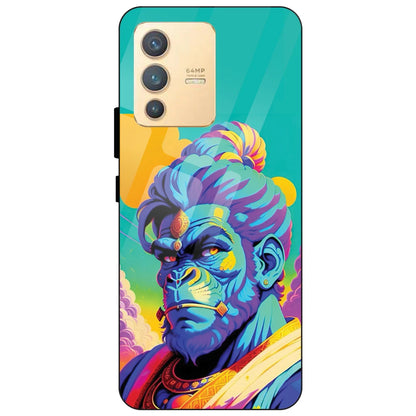 Lord Hanuman - Glass Case For Vivo Models