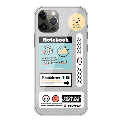 Exam Collage - Silicone Case For Apple iPhone Models apple iphone 12 pro 