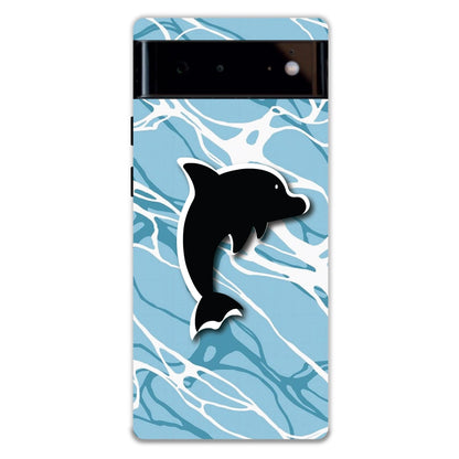Black Dolphin - 4D Acrylic Case For Google Models