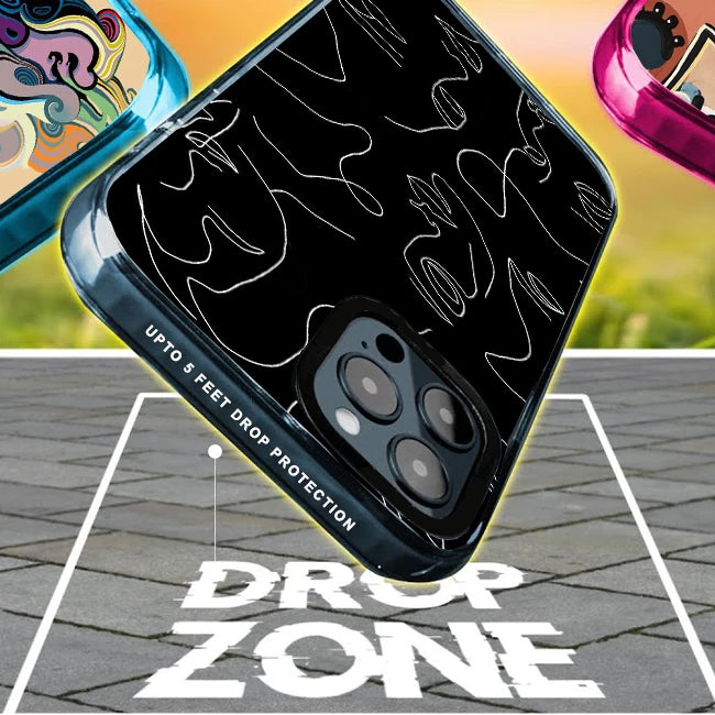 Trippy Collage - Armor Case For Apple iPhone Models Infographic