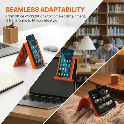 Foldable Phone and Tablet Stand with Anti-Slip Pad
